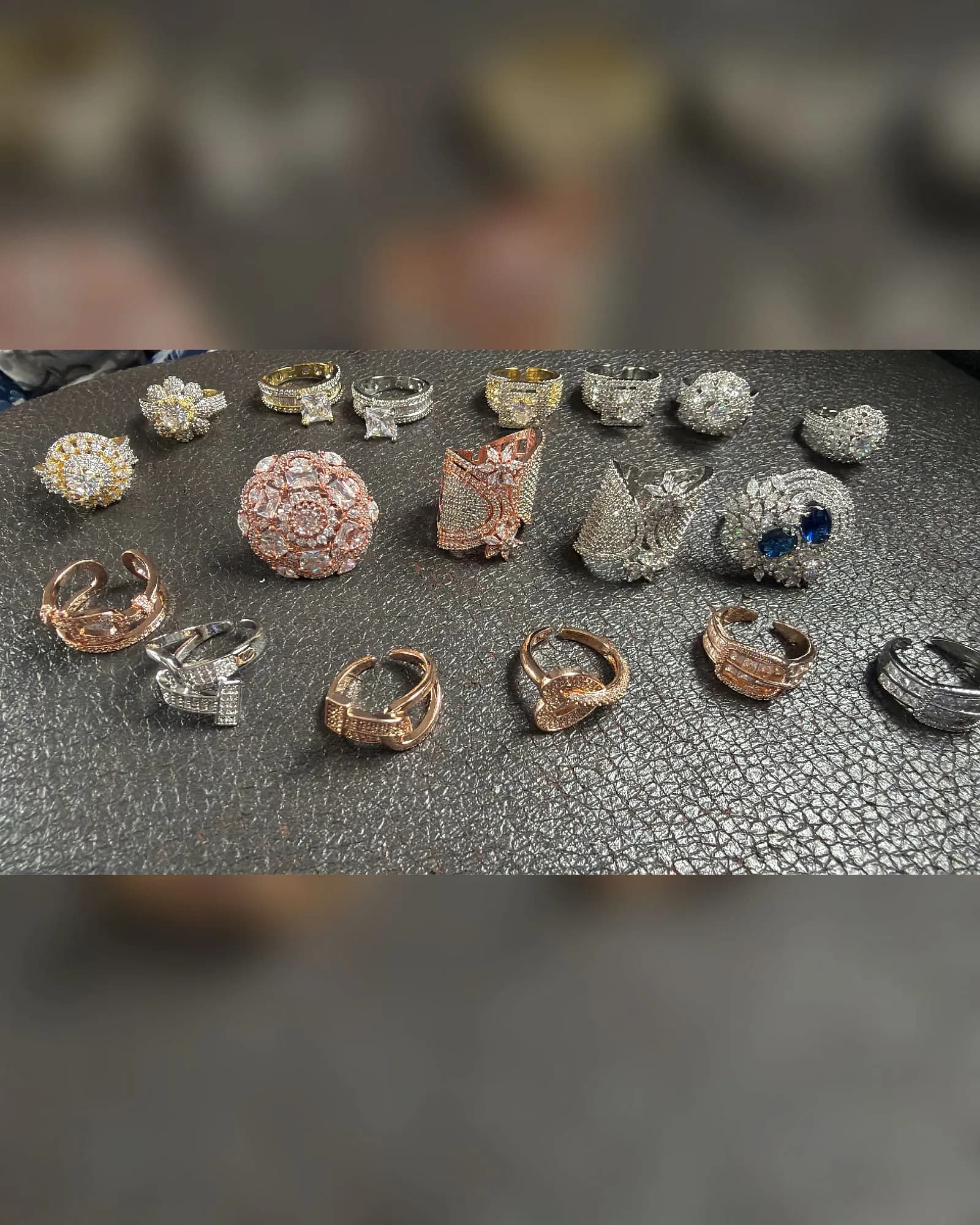 CZ Statement Ring Collection